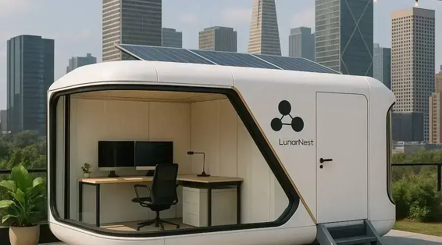 compact capsule houses